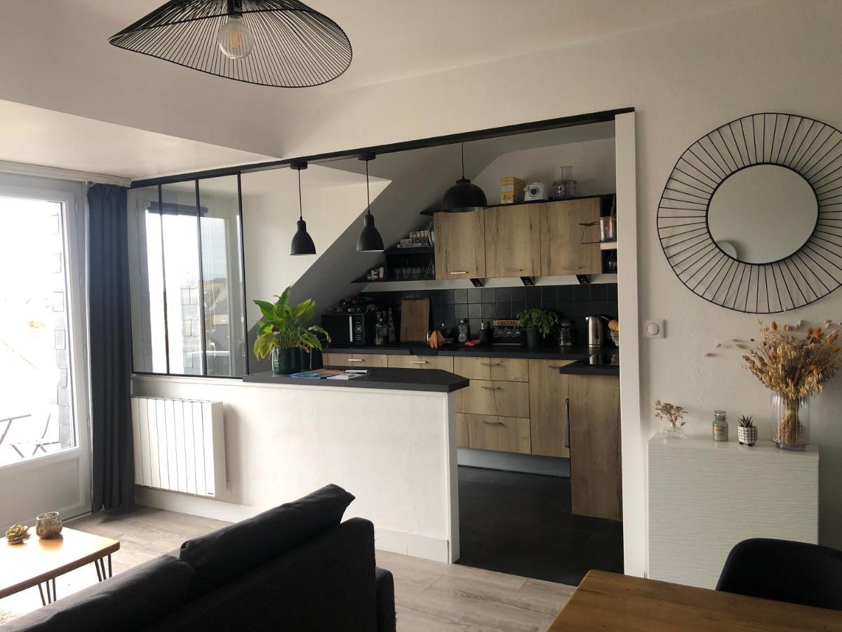 Joli T2 Avec Balcon, Calme & Vue Sur Intra Muros Saint-Malo Dış mekan fotoğraf